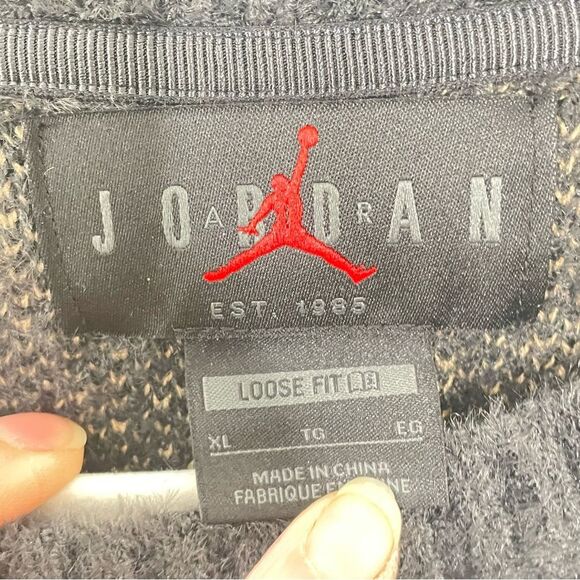 Men’s Jordan Gratitude Flight Heritage Crop Nike Sweater sz XL - Picture 5 of 7